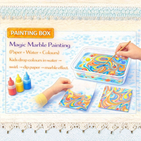 Painting - Magic Marble Painting