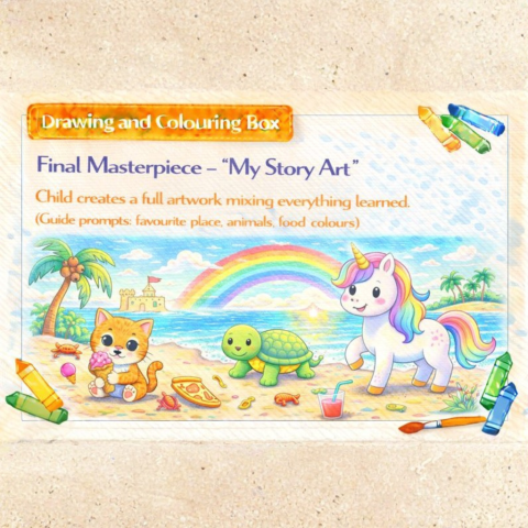 Drawing & Colouring -Final Masterpiece – My Story Art
