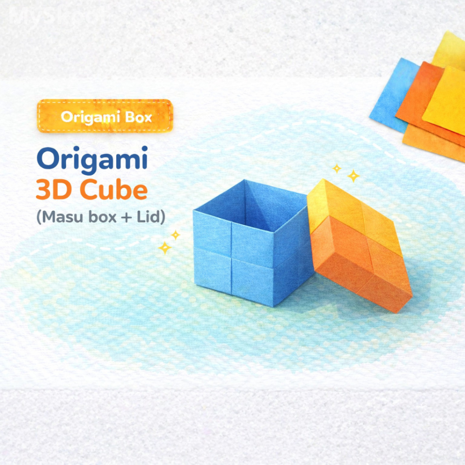 Origami - Masu Box with Lid