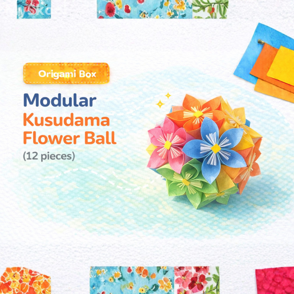 Origami - Kusudama Flower