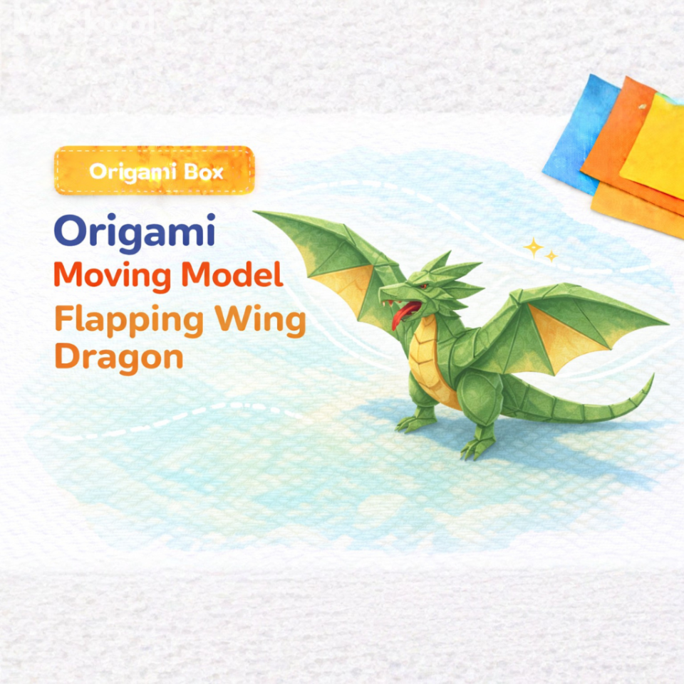 Origami - Moving Dragon