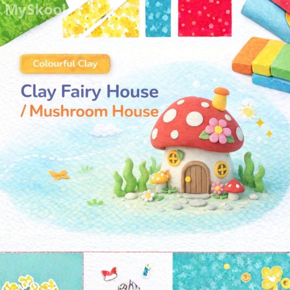 Clay Modelling - Mushroom / Fairy House