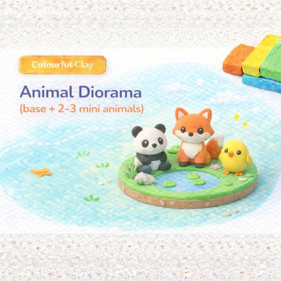 Clay Modelling - Animal Diorama