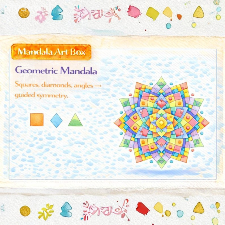 MANDALA ART- Geometric Mandala