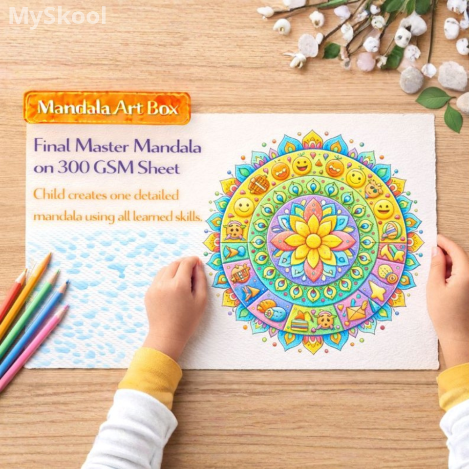 MANDALA ART- Final Master Mandala (300 GSM)