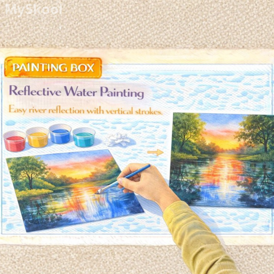 Painting -Reflective Water Painting