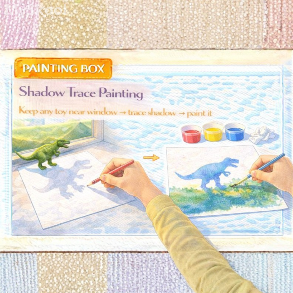 Painting -Shadow Trace Painting